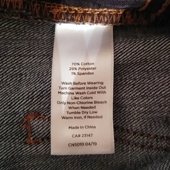 Talbots W Flawless jeans 10P - Picture 5 of 5